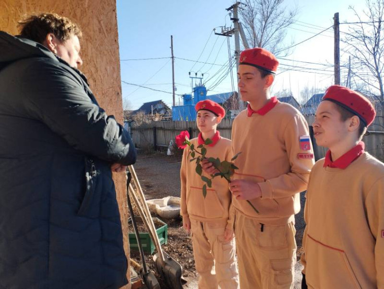 Поздравляем мам участников СВО.