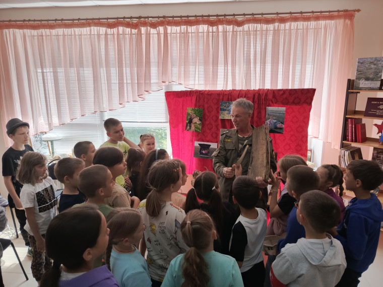 Отдых в лагере.